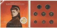Österreich 2.Republik Offizieller Kursmünzensatz GN373 - Original KMS Coin Mint Set Kursmünzsatz Bertha von Suttner -