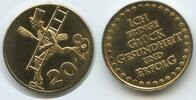 Österreich Glücksbringer Glücksmünze Neujahrsmünze L2329 - Rauchfangkehrer, Kaminfeger, Schornsteinfeger -