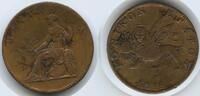 Ionische Inseln Britische Besetzung 2 Lepta G7293 - George III. 1810-1820 Ionian Islands Greece -