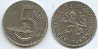 Tschechoslowakei 5 Korun G0569 - Czechoslovakia -