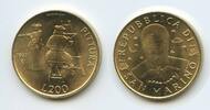 San Marino 200 Lire G11985 - The Arts Painting -