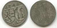 Erzbistum Salzburg 1 Pfennig GB1088 - Andreas Jakob von Dietrichstein 1747-1753 -