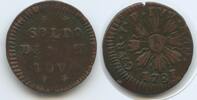 Italien Duchy of Mantua 1 Soldo G2912 - Charles VI. Mantova Italy -