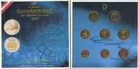 Österreich 2.Republik Offizieller Kursmünzensatz GN500 - Original Euro Coins Mint Set Austria -