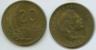 Peru 20 Centavos G2509 - Republic Peru -