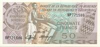 Burundi 50 Francs GB108 - Banknote -