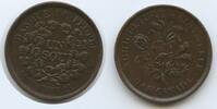 Kanada Lower Canada Un Sou Token Coinage (One Cent) T270 - Montreal Agriculture & Commerce Canada -