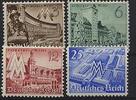 Deutsches Reich Deutsches Reich, Michel Nr. 739-742 postfrisch - Leipziger Messe -