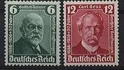Deutsches Reich Deutsches Reich, Michel Nr. 604-605 postfrisch - Gottfried Daimler u. Carl Benz -
