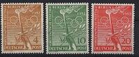 Berlin Berlin, Michel Nr. 88-90 postfrisch Vorolympiade - Vorolympische Festtage 1952 -