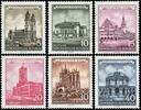 DDR DDR, MiNr. 491-496 postfrisch - Wiederherstellug historischer Bauwerke -