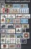 Bund Bund Jahrgang 1983 postfrisch komplett -