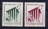 Deutsches Reich Deutsches Reich, MiNr. 692-693 postfrisch - Reichsgartenschau 1939 -