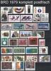 Bund Bund Jahrgang 1979 postfrisch komplett -