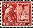 Deutsches Reich Deutsches Reich, Michel Nr. 863 postfrisch - Fahnenträger Marsch zur Feldherrenhalle -