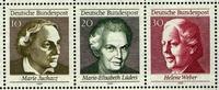 Bund Bund, Michel Nr. 596-598 postfrisch - Einzelmarken aus Block 5 -