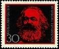 Bund Bund, Michel Nr. 558 postfrisch - Karl Marx -