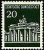Bund Bund, Michel Nr. 507 postfrisch - 20 Pf. Brandenburger Tor -