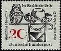 Bund Bund, Michel Nr. 462 postfrisch - Dichter Matthias Claudius -