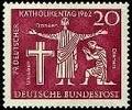 Bund Bund, Michel Nr. 381 postfrisch - Katholikentag 1962 -