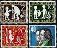 Bund Bund, Michel Nr. 322-325 postfrisch - Gebrüder Grimm -