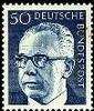 Bund Bund, Michel Nr. 640 postfrisch - 50 Pf. Heinemann -