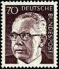 Bund Bund, Michel Nr. 641 postfrisch - 70 Pf. Heinemann -