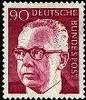 Bund Bund, Michel Nr. 643 postfrisch - 90 Pf. Heinemann -