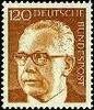 Bund Bund, Michel Nr. 691 postfrisch - 120 Pf. Heinemann -