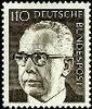 Bund Bund, Michel Nr. 727 postfrisch - 110 Pf. Heinemann -