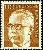 Bund Bund, Michel Nr. 728 postfrisch - 130 Pf. Heinemann -