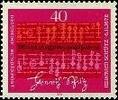 Bund Bund, Michel Nr. 741 postfrisch- Heinrich Schütz -