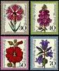 Bund Bund, Michel Nr. 818-821 postfrisch - 25 Jahre Wohlfahrtsmarken: Blumen -
