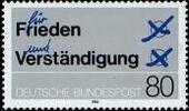 Bund Bund, Michel Nr. 1231 postfrisch - Für Frieden und Verständigung -