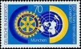 Bund Bund, Michel Nr. 1327 postfrisch - Weltkongress des Internationalen Rotary-Clubs, München -