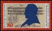 Bund Bund, Michel Nr. 1425 postfrisch - 200. Geburtstag von Friedrich Silcher -