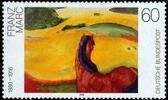 Bund Bund, Michel Nr. 1617 postfrisch - Pferd in der Landschaft; von Franz Marc (1880-1916) -