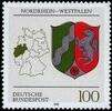Bund Bund, Michel Nr. 1663 postfrisch - Nordrhein-Westfalen -