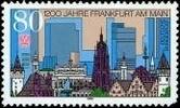 Bund Bund, Michel Nr. 1721 postfrisch - 1200 Jahre Frankfurt am Main -