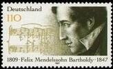 Bund Bund, Michel Nr. 1953 postfrisch - 150. Todestag von Felix Mendelssohn Bartholdy -