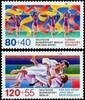 Berlin Berlin, Michel Nr. 777-778 postfrisch - Deutsches Turnfest, Berlin | Judo-Weltmeisterschaften, Essen -