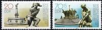DDR DDR, MiNr. 3265-3266 postfrisch - Briefmarkenausstellung Magdeburg 1989 -