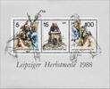 DDR DDR, Block 95 postfrisch - Leipziger Herbstmesse 1988 -