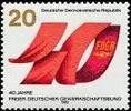 DDR DDR, MiNr. 2951 postfrisch - 40 Jahre FDGB -