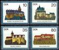 DDR DDR, MiNr. 2910-2913 postfrisch - Burgen (I) -