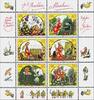 DDR DDR, MiNr. 2914-2919 Kleinbogen postfrisch - von der roten Zarentochter und den sieben Recken -