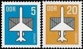DDR DDR, MiNr. 2831-2832 postfrisch Flugpostmarken (II) -
