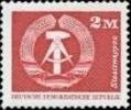 DDR DDR, MiNr. 2550 postfrisch - 2 Mark Freimarken: Aufbau in der DDR. Kleinformat -