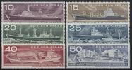 DDR DDR, MiNr. 1693-1698 postfrisch - Schiffe Schiffbau -