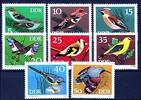 DDR DDR, MiNr. 1834-1841 postfrisch - Geschützte Singvögel -